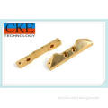 Anodized Yellow Precision Mechanical Parts For Instruments